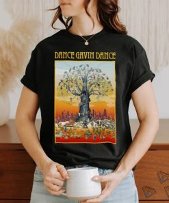 Official Dance Gavin Dance Merch Collage Black Attractive Shirt