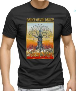 Official Dance Gavin Dance Merch Collage Black Attractive Shirt