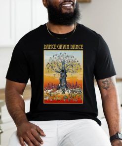 Official Dance Gavin Dance Merch Collage Black Attractive Shirt