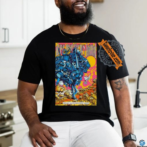 Official Dave Matthews Band Concert BankNH Pavilion Gilford, NH July 17, 2024 Poster Shirt