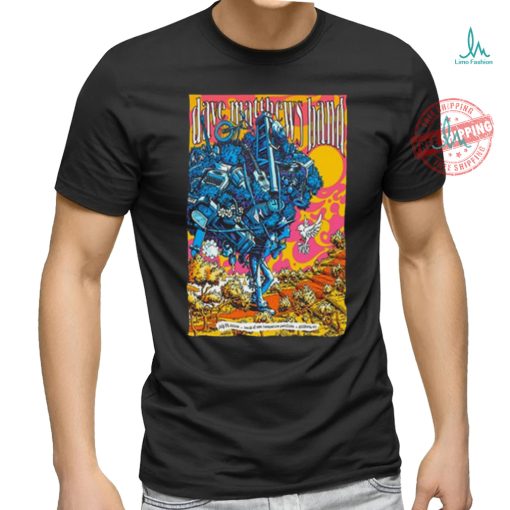 Official Dave Matthews Band Concert BankNH Pavilion Gilford, NH July 17, 2024 Poster Shirt