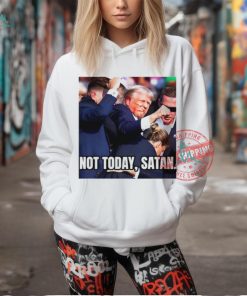 Official David J Harris Jr Donald Trump Not Today Satan 2024 t shirt