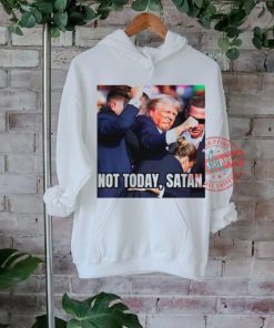 Official David J Harris Jr Donald Trump Not Today Satan 2024 t shirt