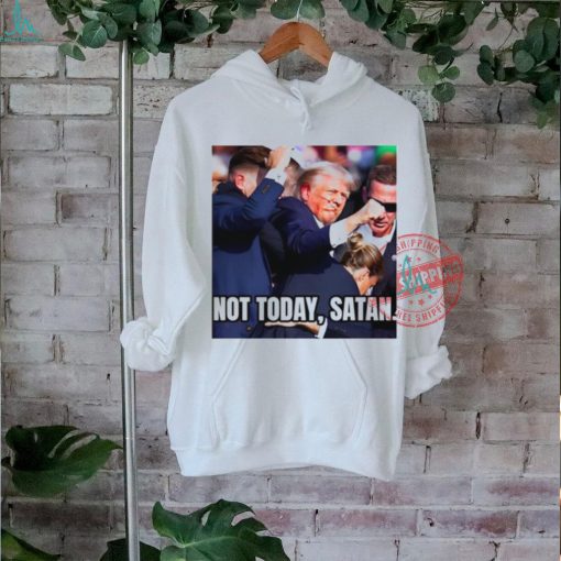 Official David J Harris Jr Donald Trump Not Today Satan 2024 t shirt