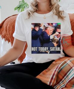 Official David J Harris Jr Donald Trump Not Today Satan 2024 t shirt