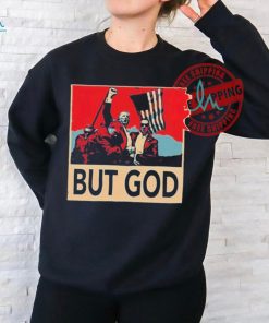 Official David j Harris jr wearing Donald Trump but god T shirt