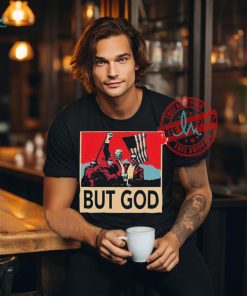 Official David j Harris jr wearing Donald Trump but god T shirt