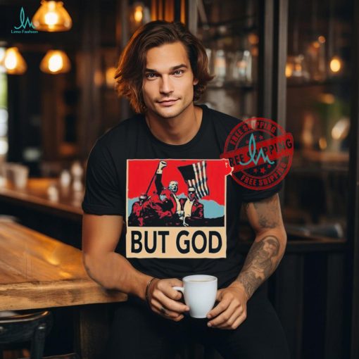 Official David j Harris jr wearing Donald Trump but god T shirt