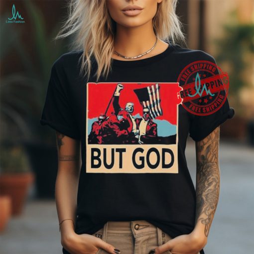 Official David j Harris jr wearing Donald Trump but god T shirt