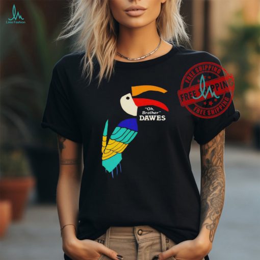 Official Dawes The Band Oh Brother Toucan T Shirt