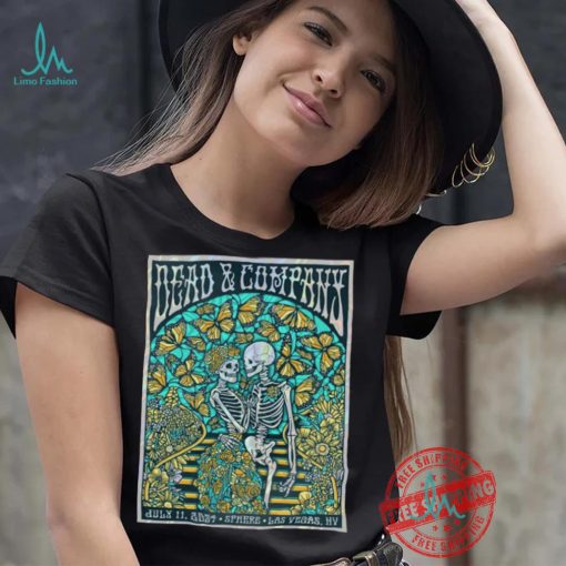 Official Dead And Company Dead Forever Merch Limited White Swirl Foil Poster shirt