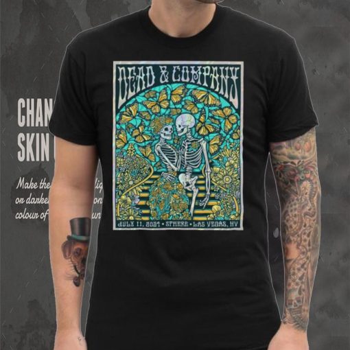 Official Dead And Company Dead Forever Merch Limited White Swirl Foil Poster shirt