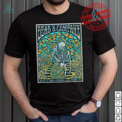 Official Dead And Company Dead Forever Merch Limited White Swirl Foil Poster shirt