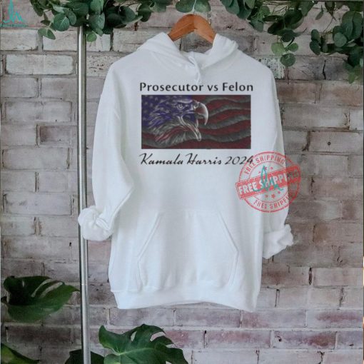 Official Defender of democracy Kamala Harris prosecutor vs felon exclusive T shirt