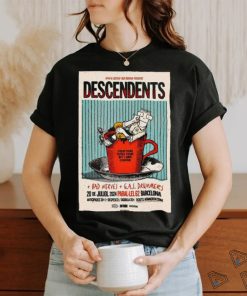 Official Descendents Para lel 62 Barcelona Spain Jul 10 2024 Poster shirt