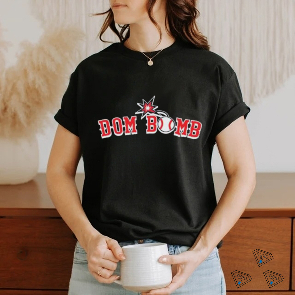 Official Dominic Smith Boston Dom Bomb T Shirt Official Dominic Smith Boston Dom Bomb T Shirt