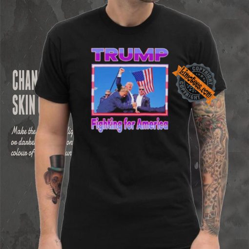 Official Donald, Trump Fighting For America T Shirt