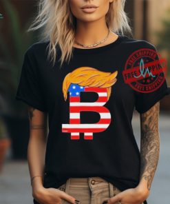 Official Donald Trump orange American man bitcoin T shirt