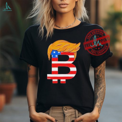 Official Donald Trump orange American man bitcoin T shirt