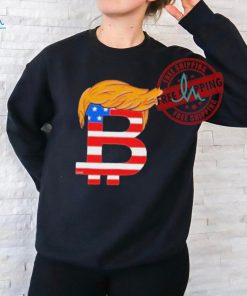 Official Donald Trump orange American man bitcoin T shirt