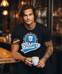 Official Don’t Blame Me I Voted For Trump Usa Vintage Retro shirt