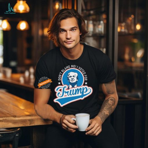 Official Don’t Blame Me I Voted For Trump Usa Vintage Retro shirt