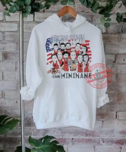 Official Dream team minihane basketball us T shirt