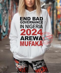 Official Dss Bashir Abubakar End Bad Governance In Nigeria 2024 Arewa Mufaka t shirt