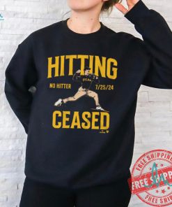 Official Dylan Cease San Diego Padres Hitting Ceased 7 25 24 t shirt