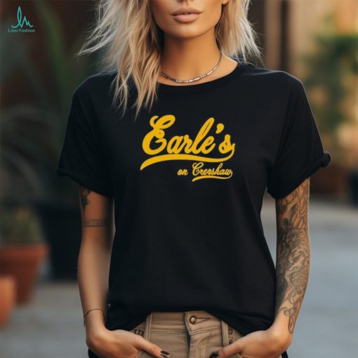 Official Earle’s On Crenshaw Shirt