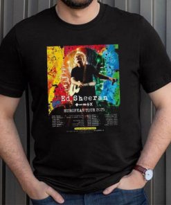 Official Ed Sheeran Europe Tour 2025 Tour Poster Shirt, hoodie, sweater, long sleeve and tank top Official Ed Sheeran Europe Tour 2025 Tour Poster Shirt