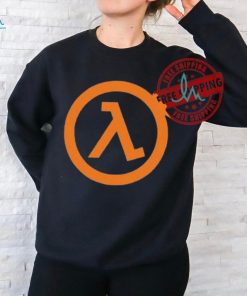 Official Elon musk wearing half life logo T shirt