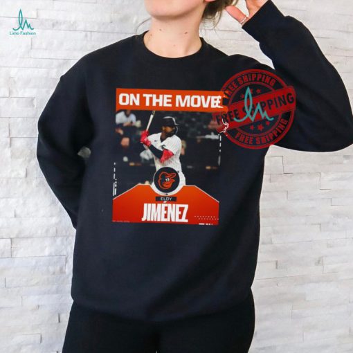 Official Eloy Jimenez On The Move Chicago White Sox Shirt