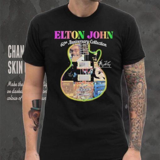 Official Elton John 60th Anniversary Collection Signature shirt