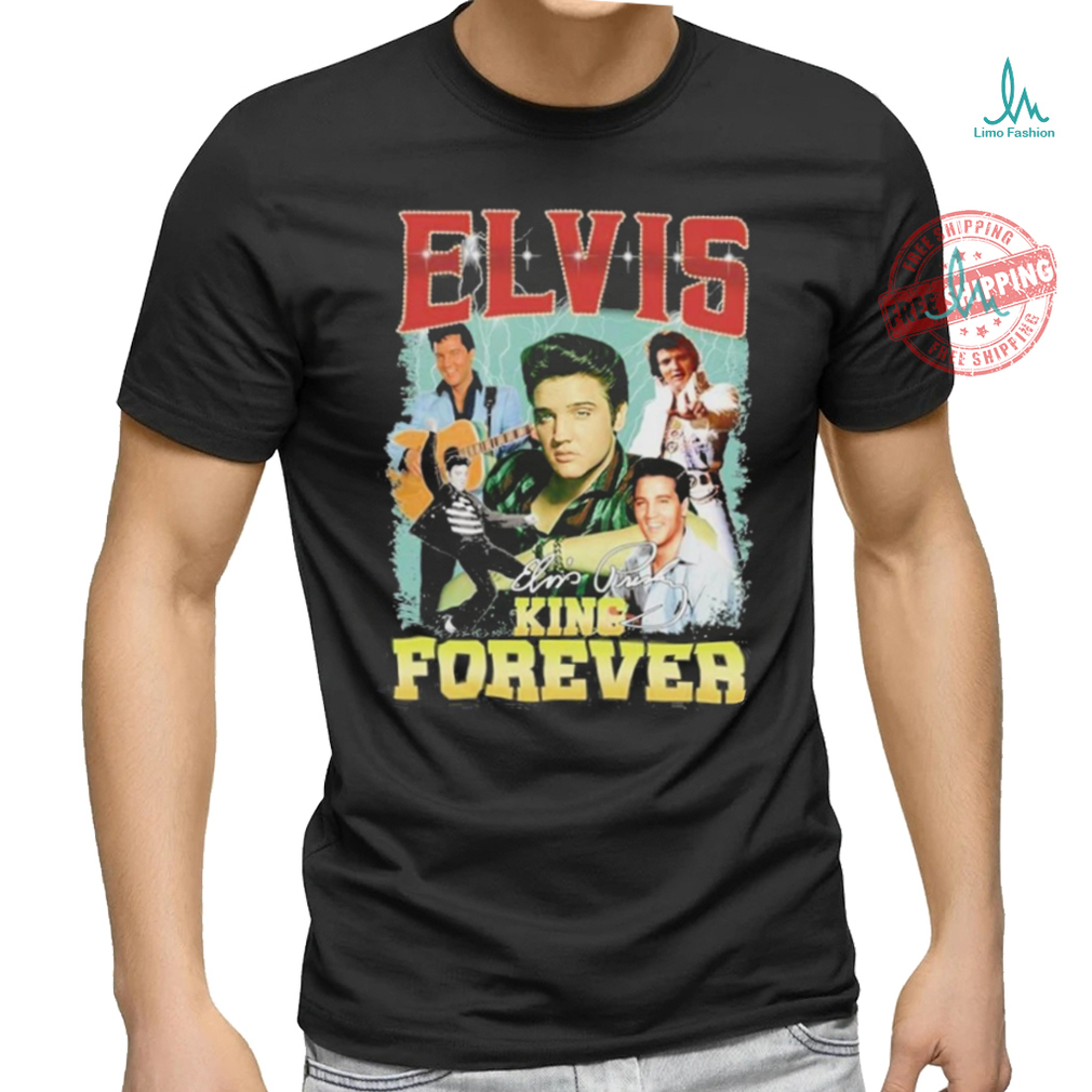 Official Elvis Presley King Forever Signature Shirt Official Elvis Presley King Forever Signature Shirt