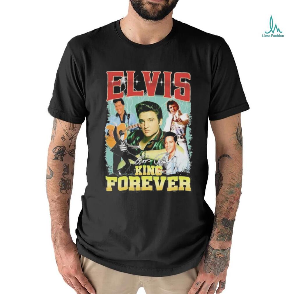 Official Elvis Presley King Forever Signature Shirt Official Elvis Presley King Forever Signature Shirt
