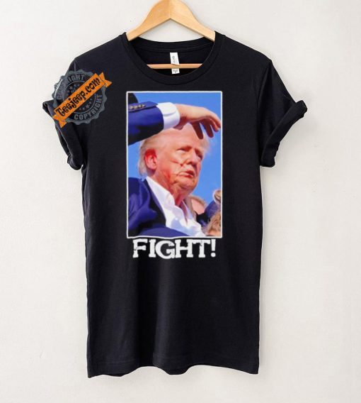 Official Fight Donald Trump Rally Gun Shot Fired Shooting Pennsylvania T Shirt