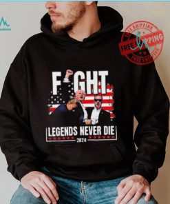Official Fight Legends Never Die 2024 T Shirt