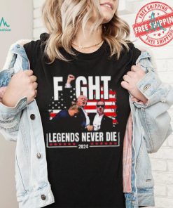 Official Fight Legends Never Die 2024 T Shirt