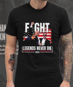Official Fight Legends Never Die 2024 T Shirt