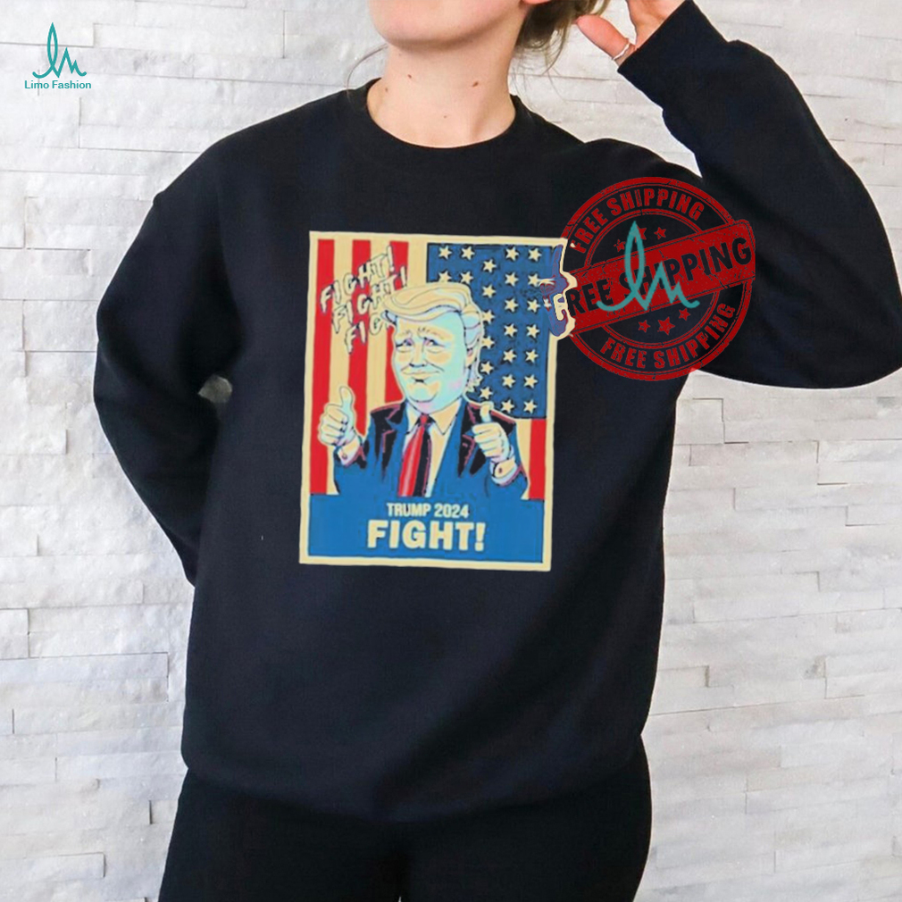 Official Fight fight fight Donald Trump 2024 meme T shirt Official Fight fight fight Donald Trump 2024 meme T shirt