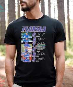 Official Florida Gators Baseball Team Players Shirt