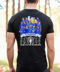 Official France Football Team Champions Euro 2024 Thank You For The Memories Signatures Shirt