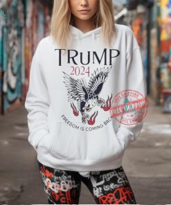 Official Freedom is coming back eagle Trump 2024 T shirt