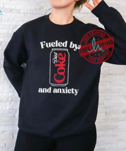 Official Fueled by diet coke and anxiety T shirt