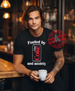 Official Fueled by diet coke and anxiety T shirt