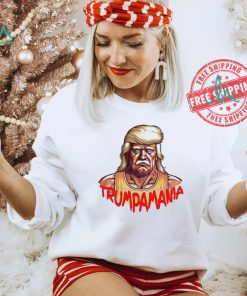 Official Funny Trumpamania hulk hogan wrestler shirt