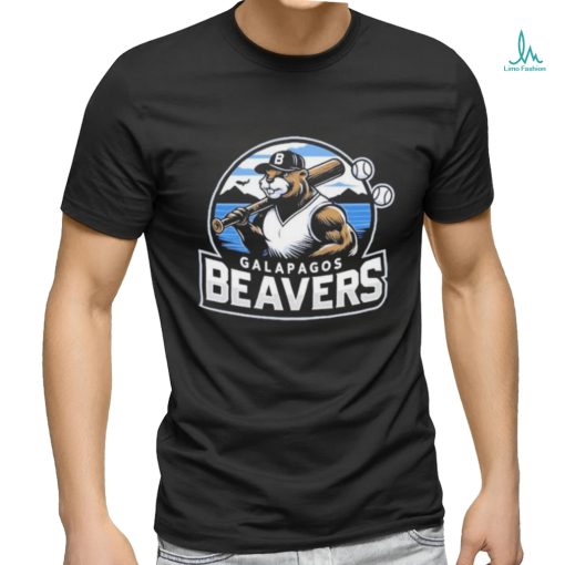 Official Galapagos Beavers Baseball T Shirts