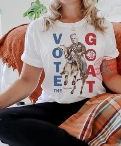 Official Gator gar vote the goat by truth a ganda T shirt