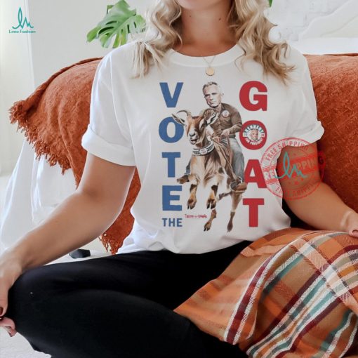 Official Gator gar vote the goat by truth a ganda T shirt